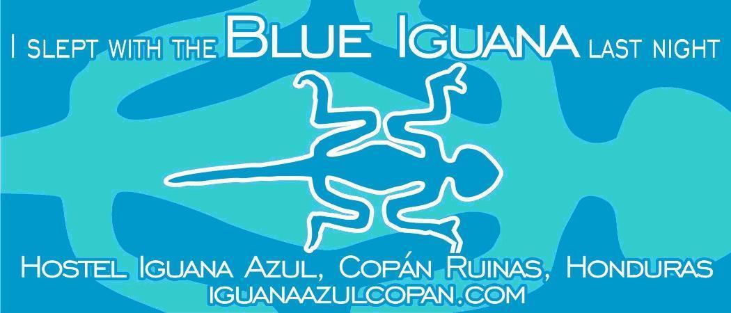 Hostel Iguana Azul Copán Exterior foto